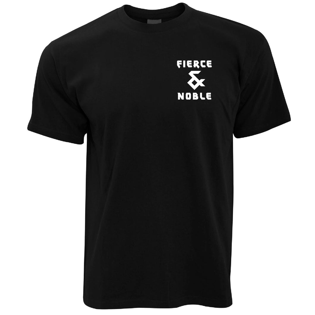 Black Fierce & Noble Logo T Shirt