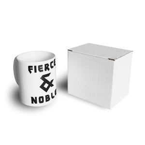 Fierce & Noble Logo Mug